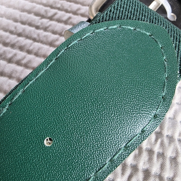 NWT Rawlings Adult Baseball/Softball Adjustable Elastic Belt In Dark Green - Picture 5 of 5